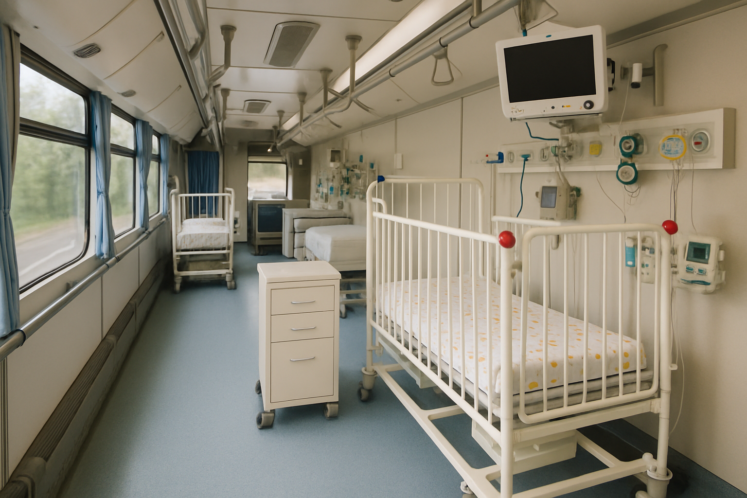 Bus Ospedale Mobile Balouo Salo nelle comunità rurali