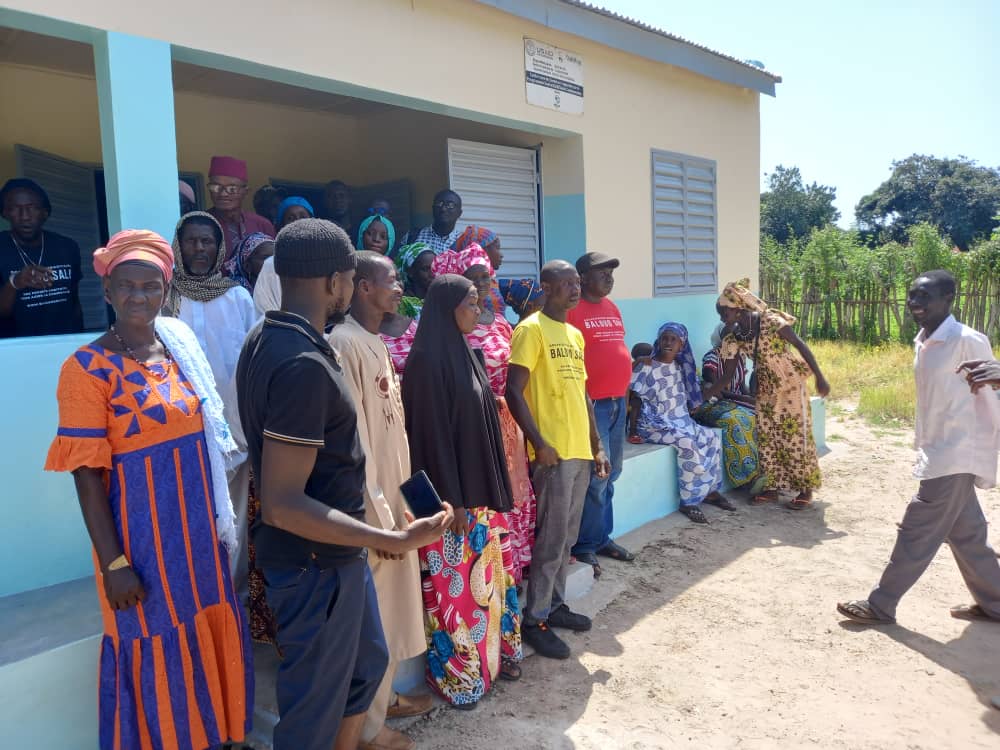 Rénovation de la Case de Santè de Boukarkounda - Balouo Salo