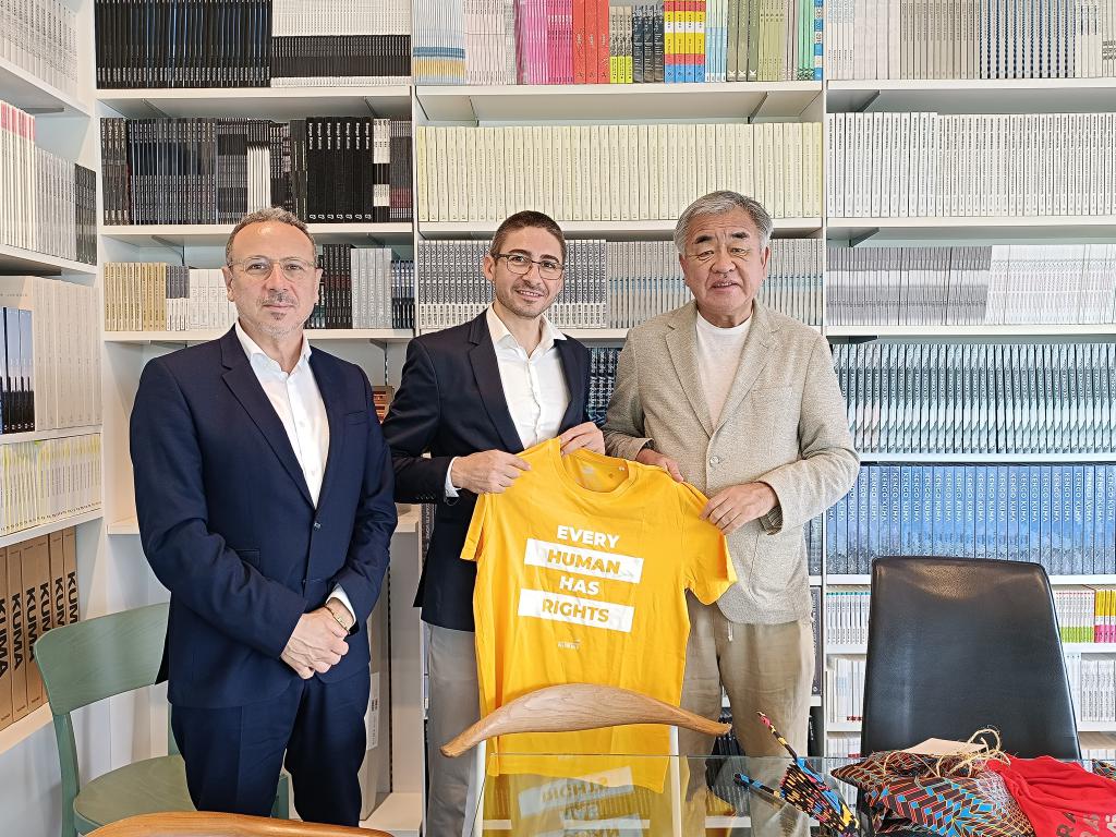Kengo Kuma e Raoul Vecchio e Sebastiano D'Urso di Balouo Salo