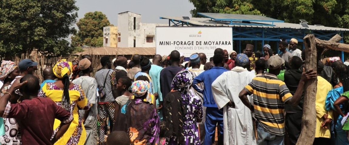 Pozzo profondo di Moyafara in Senegal