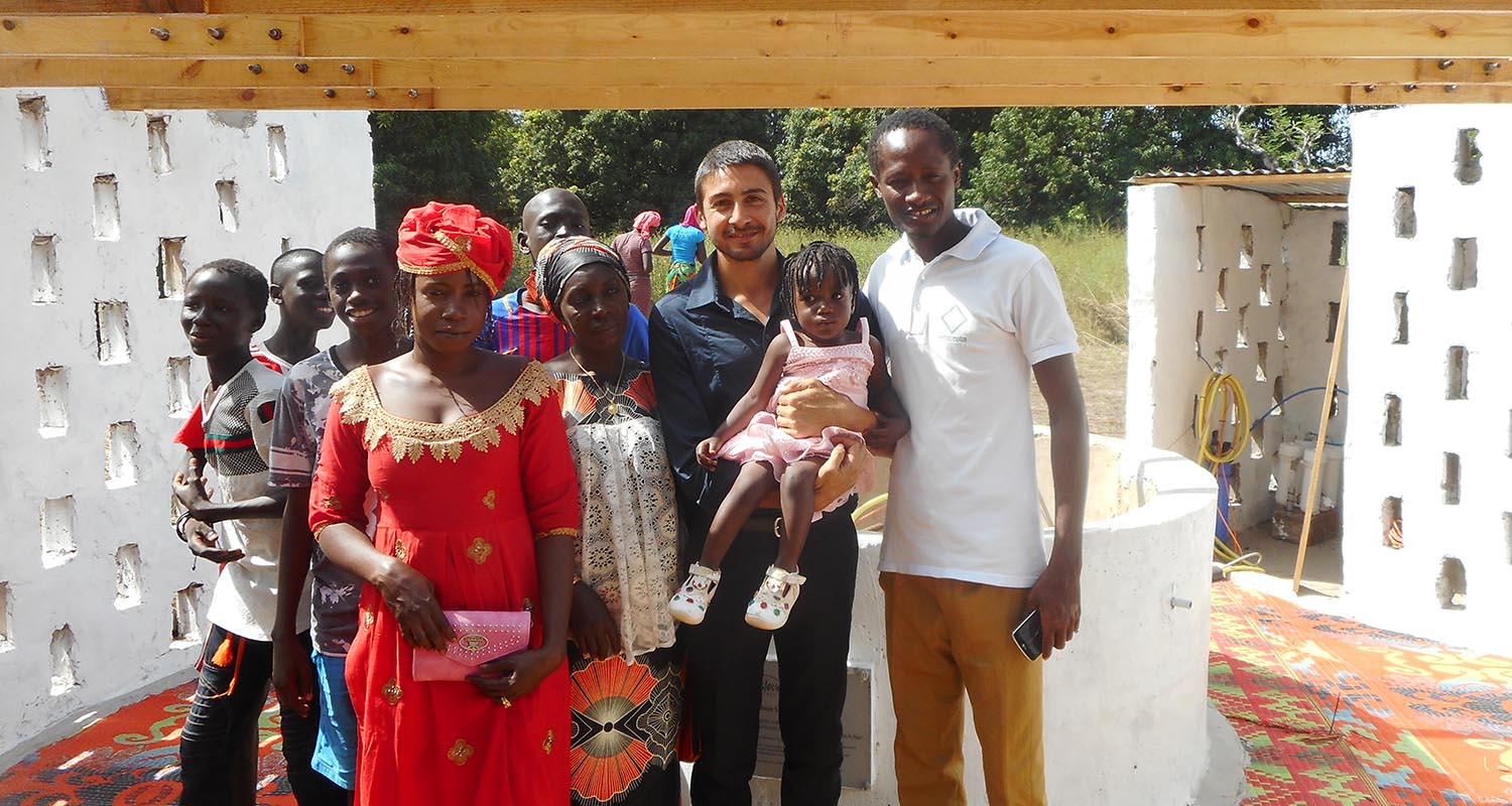 Sambacounda well project with Raoul Vecchio by Balouo Salo