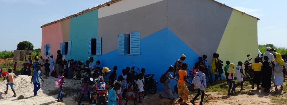 Renovación de la Escuela Primaria de Simbandi, Senegal