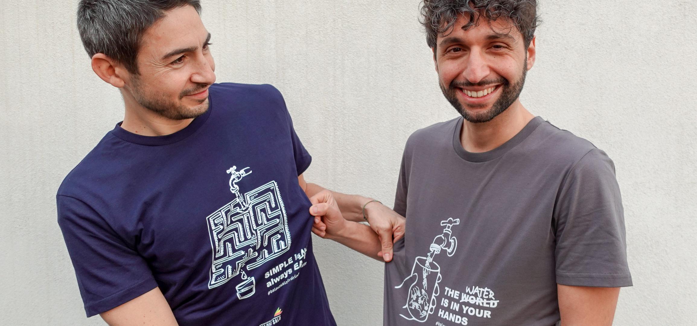t-shirt solidali Balouo Salo